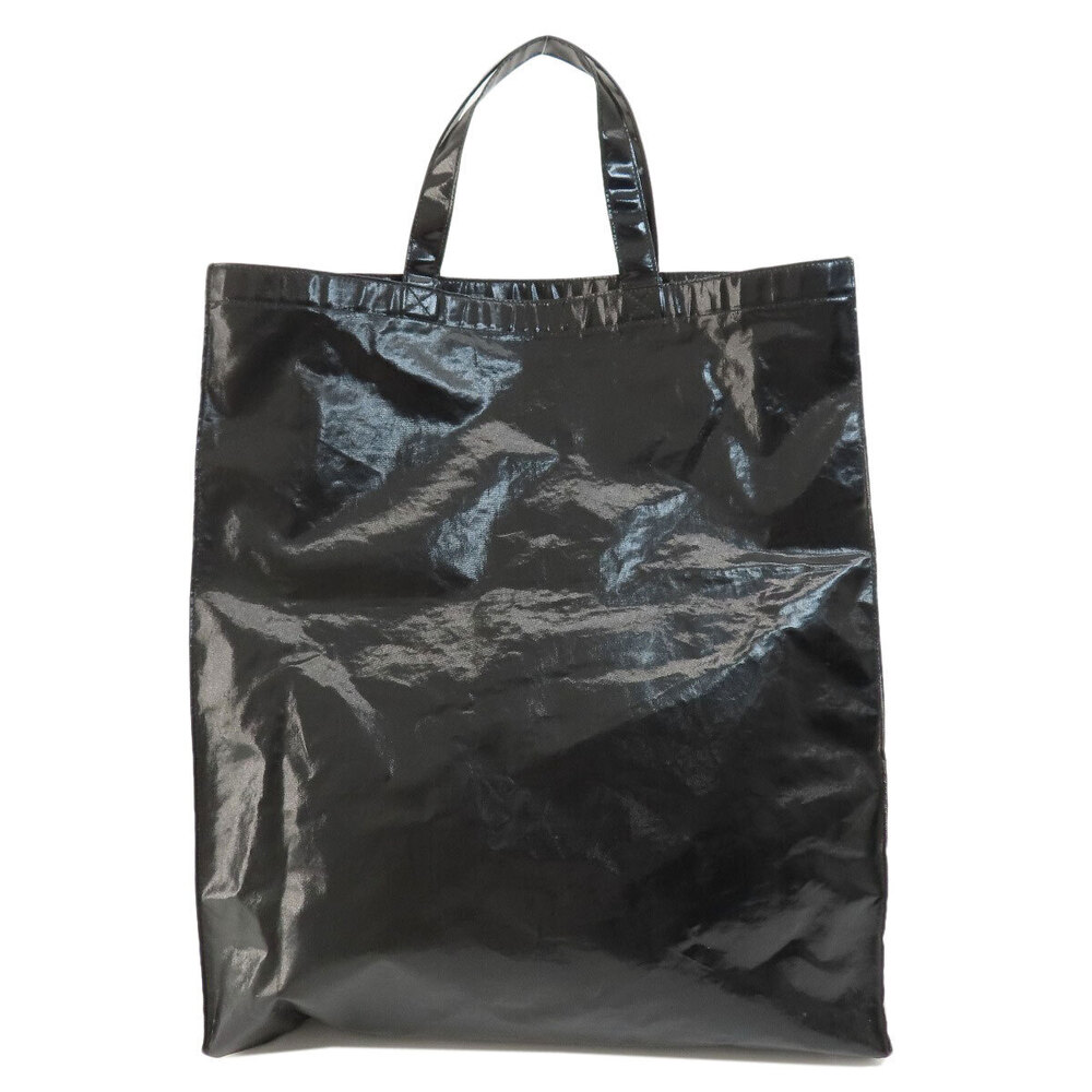 Gucci prominent black tote bag Montecarlo logo Black